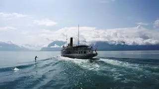 L&eacute;oanard Berner surfs Geneva's lake: when Swiss innovation meets tradition