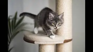 Sweet kitten Cute baby cat 