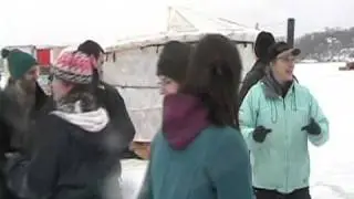 Norwegian Folkdancing at the Nordic Immersion Village Art Shanty