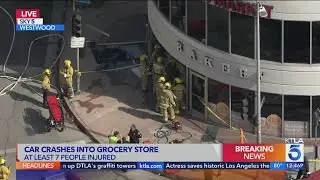 Car crash into Westwood store kills 2, injures others