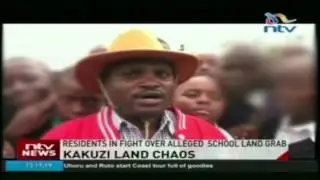 Kakuzi residents in fight over alleged  school land grab