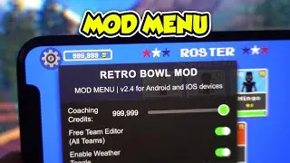 Get Unlimited Credits Hack for Retro Bowl iOS Android Easy Tutorial