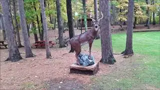Ojibwa Lakefront Campground ~ Tour, Sites, Sounds & Cooking (Baraga MI)