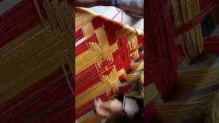 Как сделать звезду из 8-6-секционного чарпай шаг за шагом. Цветок-звезда #мода #мебель #чарпай #к...