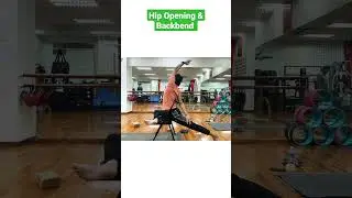 Hip Opening Advanced Yoga #shorts #youtubeshorts #elemityoga #yogasg #shortvideo #yogashorts