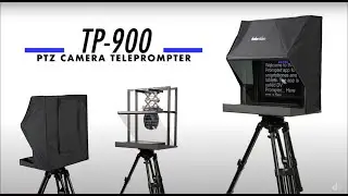 【НОВОСТИ】Сделайте свою презентацию профессиональной! Телесуфлер Datavideo TP-900 работает с PTZ-камерой с автоматическим слежением.