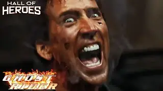 Johnny Blaze Transforms Into The Ghost Rider | Ghost Rider | Hall Of Heroes
