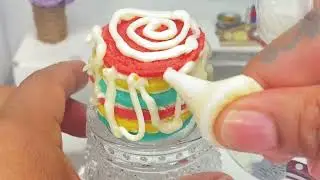 Satisfying Miniature Unicorn Velvet Cake | Wonderful Pastel Miniature Unicorn Cake #cake #miniature