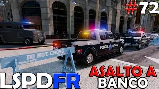 GTA V LSPDFR #72  POLICIA ESTATAL DE BAJA CALIFORNIA SUR | ASALTO A BANCO | TheAxelGamer