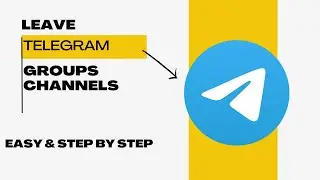 How to Leave Telegram group **LESS THAN 20SECS**