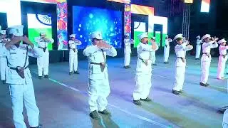 Grade 4 Raavi Navy Concept Dance performance @TGEIPS 2025-26