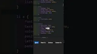 Menu Bar with Filling Up Hover Effect using HTML & CSS only