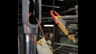 Using the Fluke iFlex Flexible Current probe with the Fluke 376 FC True RMS Clamp Meter