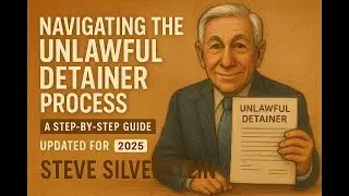 Unlawful Detainer Process, Explained by Steven D Silverstein, Eviction Lawyer - Updated for 2025