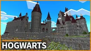 Minecraft PE Maps - HOGWARTS from HARRY POTTER! Map Tour & Download - MCPE 1.2