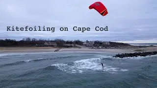 Kitefoiling on Cape Cod