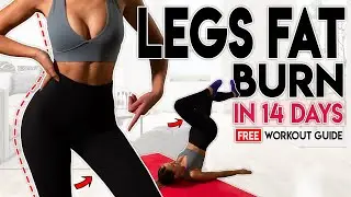 LOSE LEG FAT in 14 Days | Free Home Workout Guide