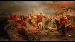 Rorke's Drift, Zulu war battle. Accurate documentary in miniature