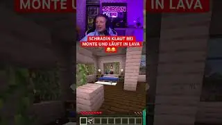 HAHA: SCHRADIN KLAUT BEI MONTE UND L&Auml;UFT IN LAVA | FITNA-CRAFT 2025 #4y #minecraft #fitna