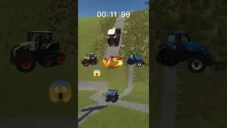 Hill Traction Test | Claas Axion vs New Holland T8 🚜⛰️