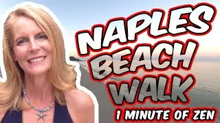 Early Morning Beach Walk in Naples Florida Will Take Your Breath Away!