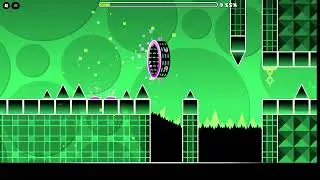 trying to beat a demon and some wave on roblox geo dash