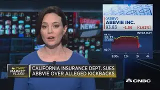 California insurance department sues Abbvie over alleged kickbacks