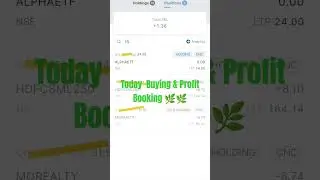 today Buying & Profits Booking🌿🌿#etfinvestment #hdfcsml250@TheSkillLife