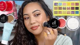 TRYING NEW ELF MAKEUP + I'M GETTING MARRIED! | JELLY POP, ELECTRIC MOOD, BLACK CHERRY