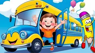 The Wheels On The Bus Song | Nursery Rhymes and Kids | Zoomaroo World