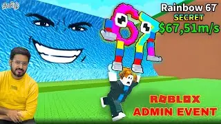 Escape Tsunami For Brainrots Admin Event Fun Gameplay Roblox in Tamil