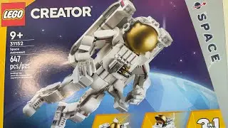 Lego Creator 3 in 1 Space Astronaut