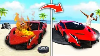 Restoring RAREST LAMBORGHINI in GTA 5!