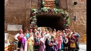 Ofrenda de flores Maella 2019