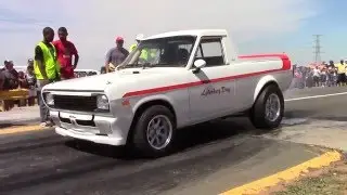 Tienie Nieuwoudt in action - 27 March 2016 - Extreme Raceway