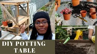 Gardening Ideas For Home│ Making a DIY Potting Table
