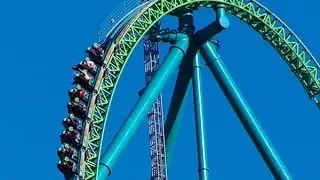 Alekseev days in USA #6.Six Flags New Jersey, work and travel (Американские горки)