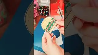 Fast Food 🍔 #stickers #crafts #ideas #glitter ✨️