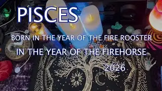PISCES.♓️ FIRE ROOSTER Year of the Fire Horse Forecast! Success, Protection & Double Fire Energy!