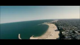 Constanta, Santa Maria Bay drone view