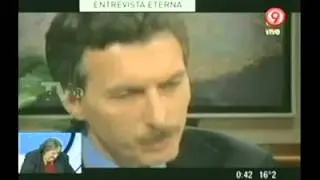 Hugo Chávez discute con Mauricio Macri en Almorzando con Mirtha Legrand.