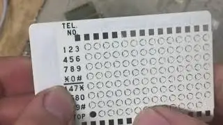 Rotary card dialer mechanism explanation