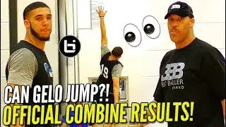 LiAngelo Ball NBA Pre-Draft OFFICIAL COMBINE TESTING RESULTS! 35