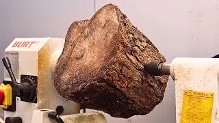 Woodturning -  Woodturner's Top Ideas // Ancient Tamarind Tree Crafted By Skilled Artisans !!