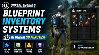 Unreal Engine Blueprint Inventory Systems in Under 30 Minutes!