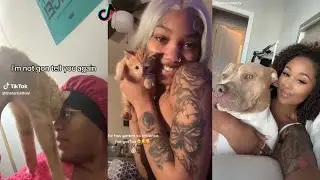 Black Women and Their pets | Funny tiktok compilations 🐶 #7