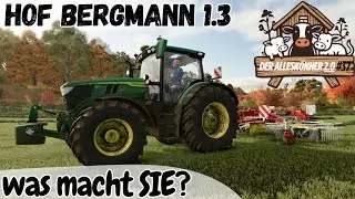 LS25 |Hof Bergmann| was macht SIE? |der Alleskönner 2.0 #37 | #fs25 #ls25