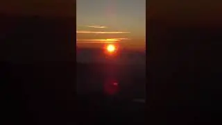 The beauty of the morning sun at the highest point of mount fuji #shorts