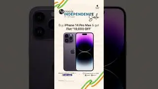 77th Independence Day more memorable and magical with an iPhone 14 Pro Max in your hands!