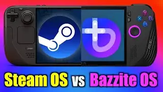 SteamOS против Bazzite — прямое сравнение! Steam Deck против Rog Ally X
